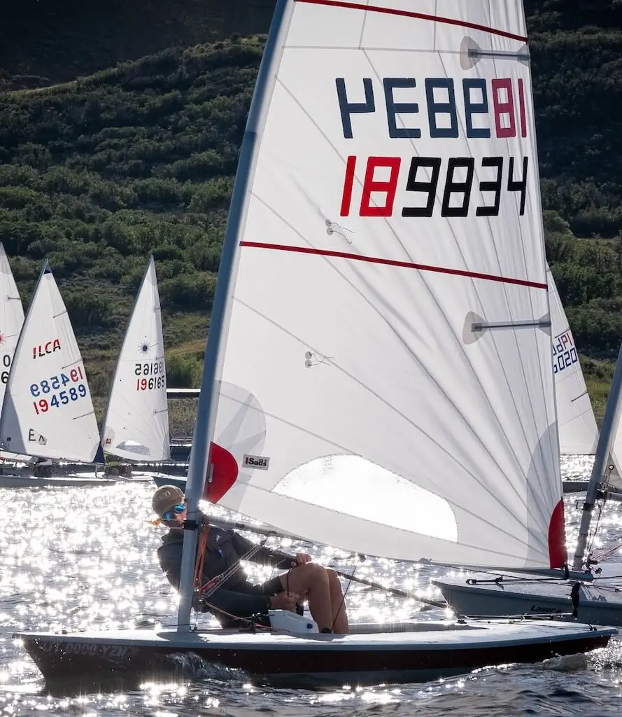 Laser MKII sail